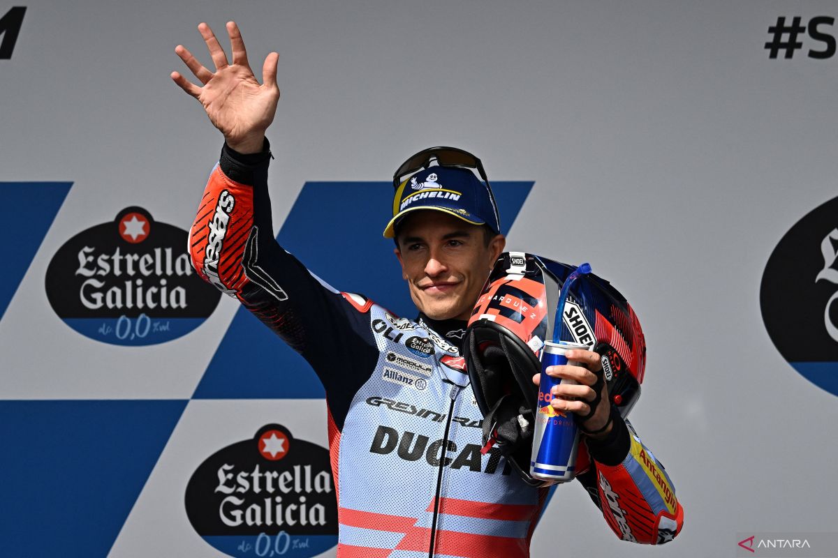 MotoGP 2024 - Marc Marquez tempati pole position sirkuit Jerez Spanyol