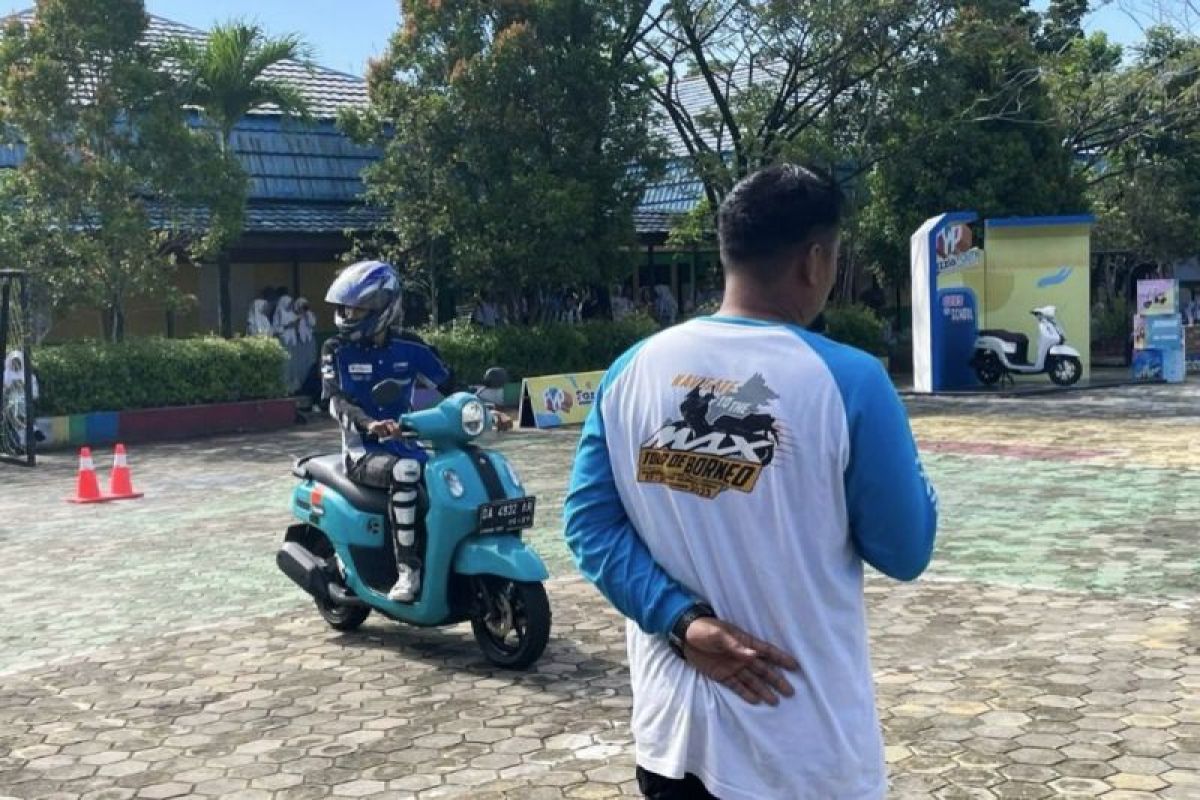 FYP Yamaha disambut antusias siswa SMKN 5 Banjarmasin