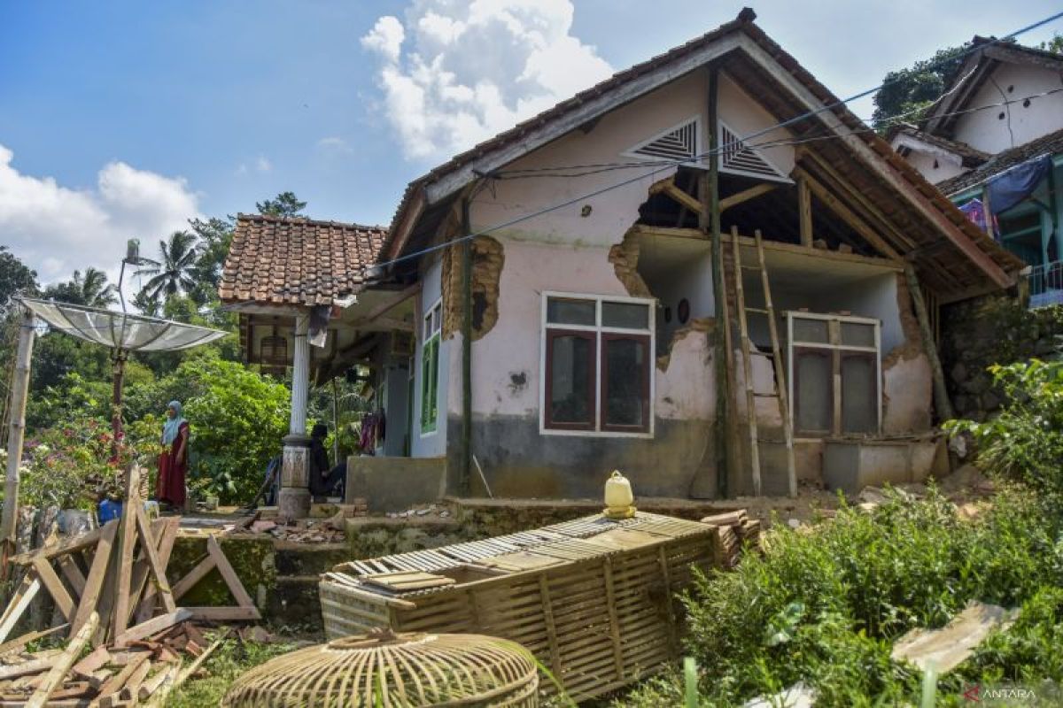 Dampak gempa Garut, 110 rumah alami kerusakan