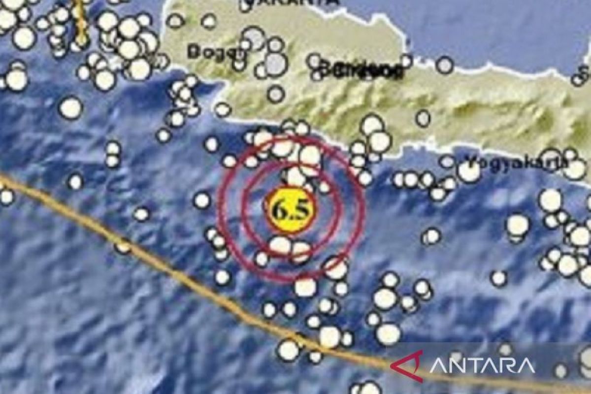 Gempa Garut dirasakan hingga Sukabumi