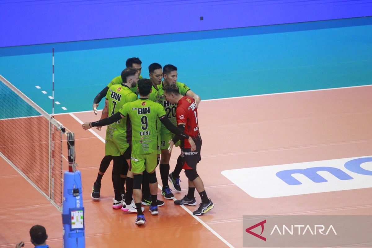 Proliga 2024 - Jakarta STIN BIN tekuk Jakarta Pertamina Pertamax