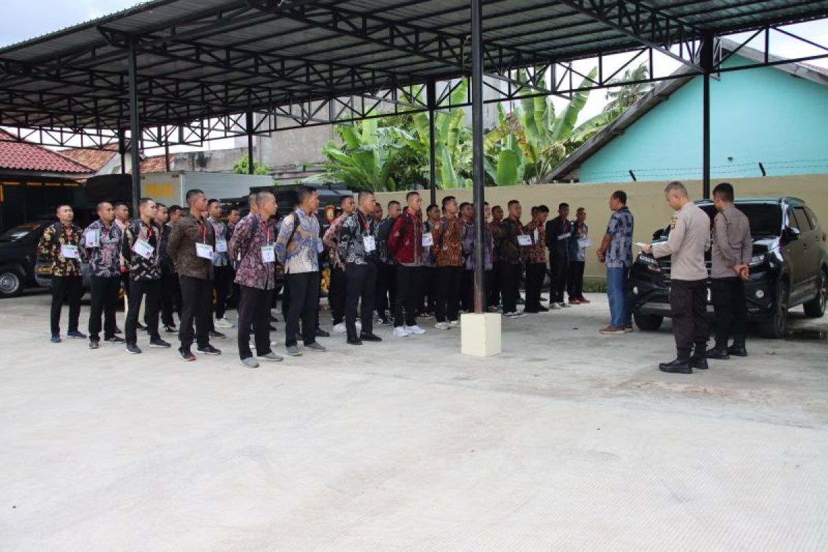 50 calon siswa Tamtama di Polresta Jambi lolos seleksi administrasi