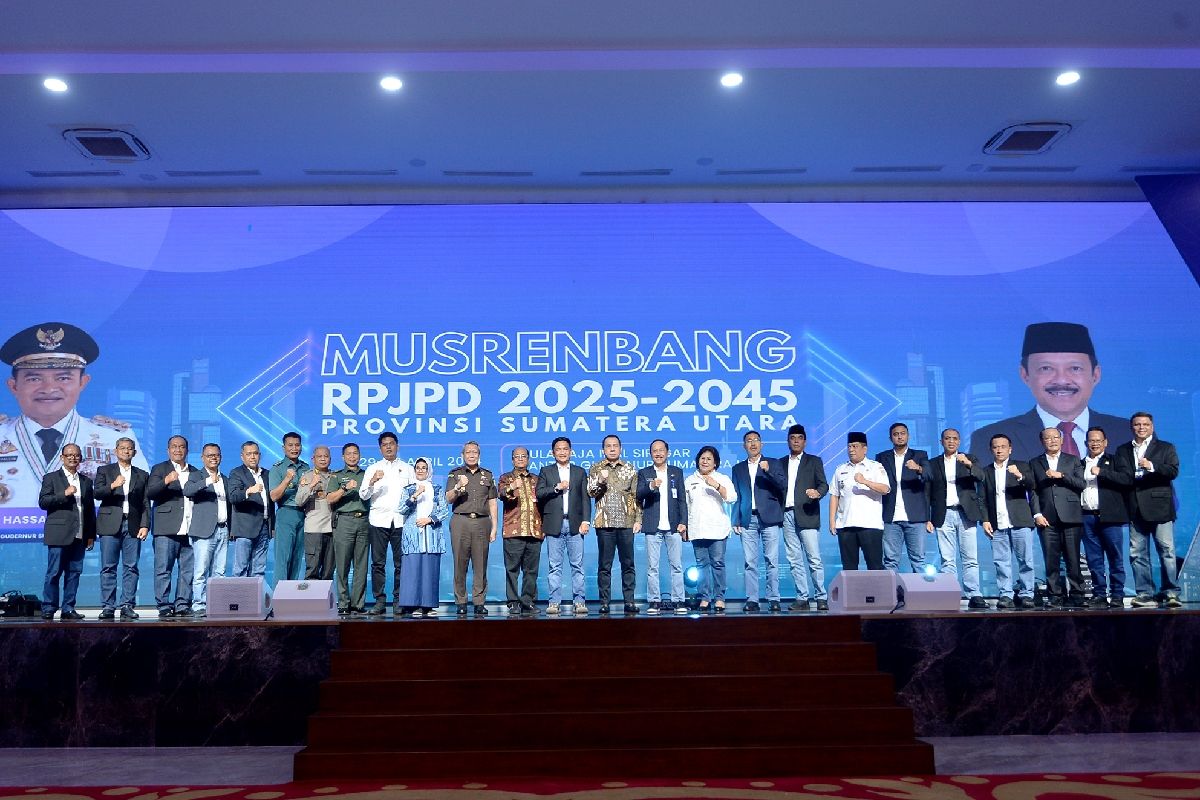 Pj Gubernur: Zonasi jadi  kunci keberhasilan RPJPD Sumut 2025-2045