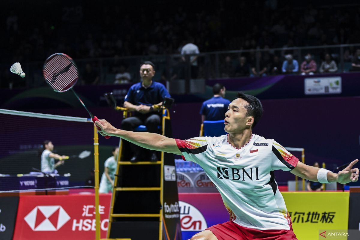 Jonatan bawa Indonesia unggul 2-1 atas Korsel di perempat final Piala Thomas 2024