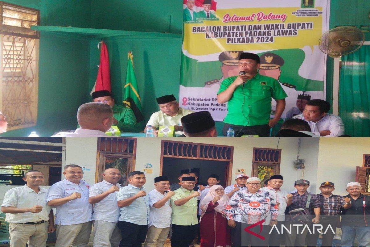 Maju di Pilkada Palas, AZP mendaftar ke PPP dan PKS