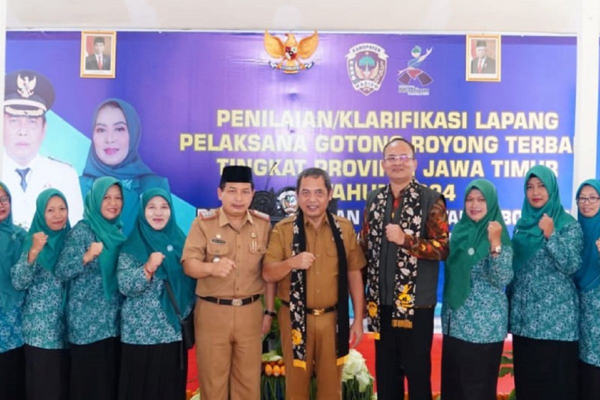 Desa Krandegan Madiun nominator lomba gotong royong tingkat Jatim