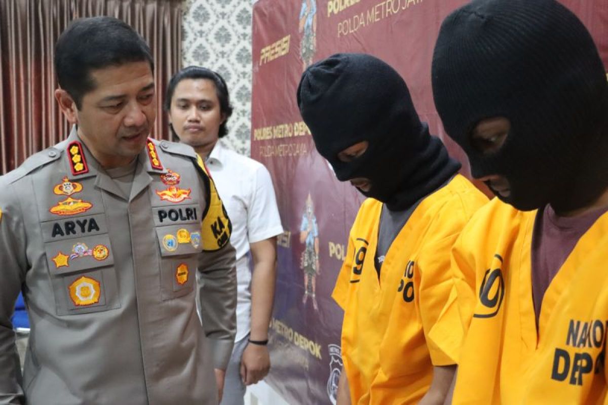 Polisi ungkap kasus peredaran narkoba jenis sabu dan liquid ganja di Depok