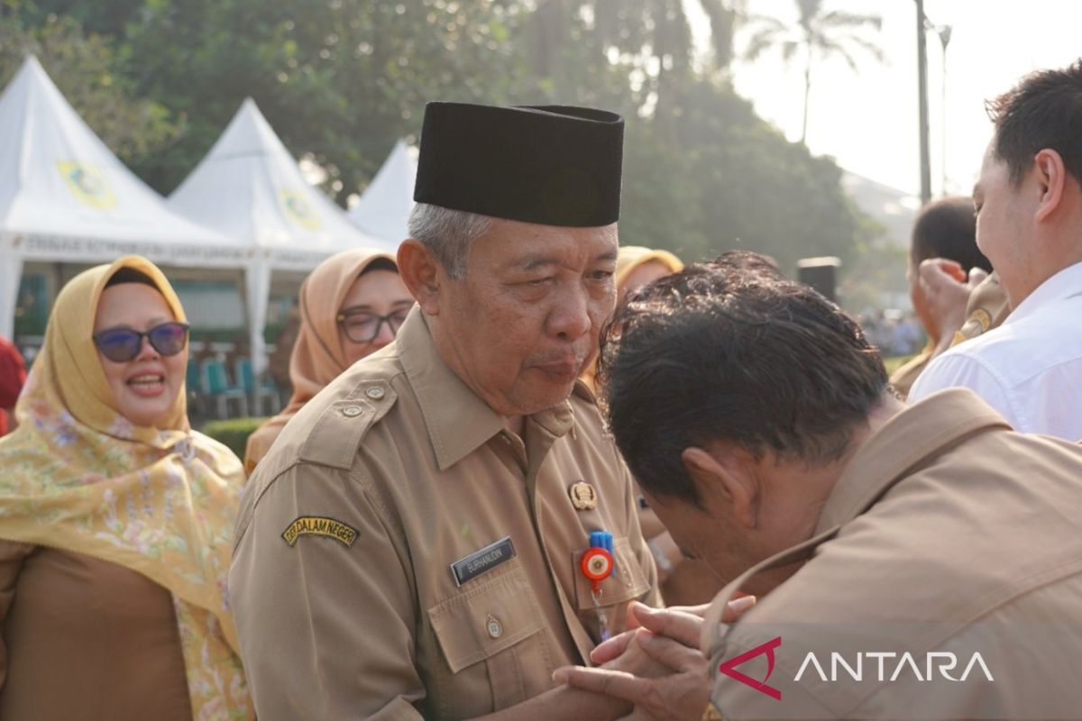 Sekda Burhanudin purna tugas setelah 39 tahun jadi ASN Kabupaten Bogor