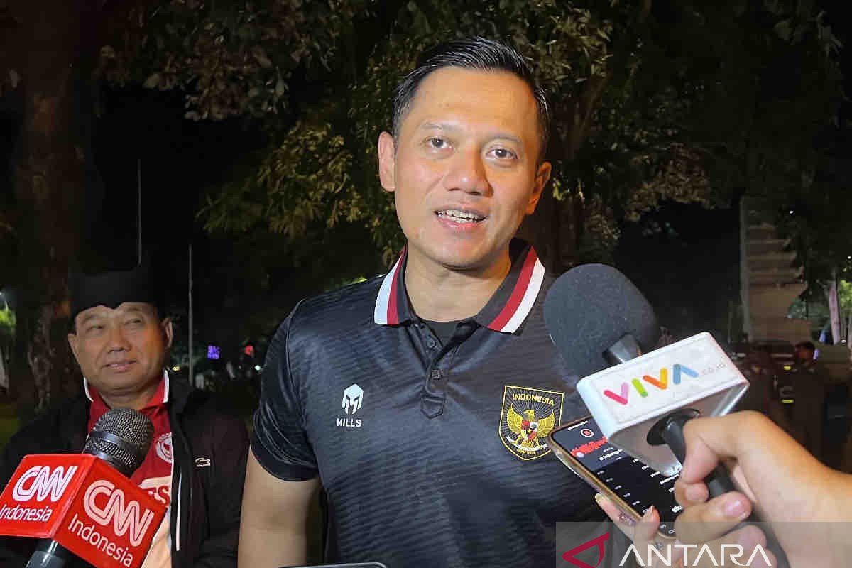 Menteri Agraria AHY ajak masyarakat terus doakan Timnas Indonesia U-23