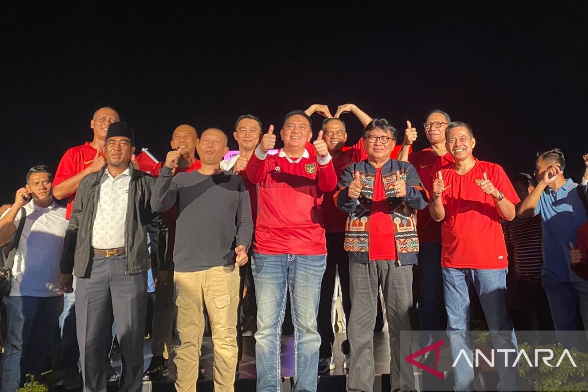 Nobar Indonesia vs Uzbekistan, Kapolda Riau akui bangga dengan Timnas