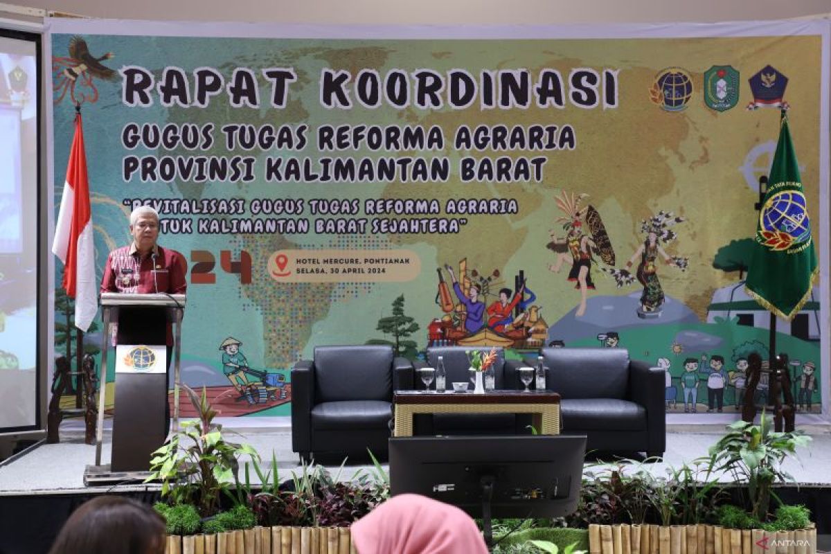 Kalbar mempercepat revitalisasi program reforma agraria