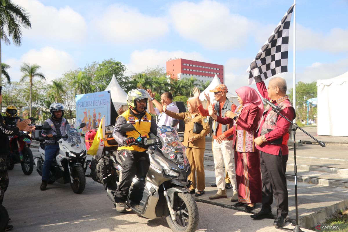 Komunitas Bikers Brunei Darussalam eksplorasi pariwisata Kalbar