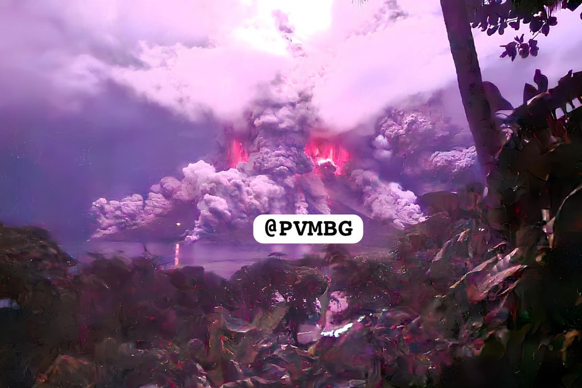 PVMBG: Aktivitas vulkanik Gunung Ruang kembali meningkat