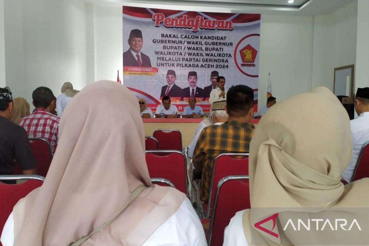 Gerindra Aceh usung anggota DPR RI jadi Cawagub eks Panglima GAM