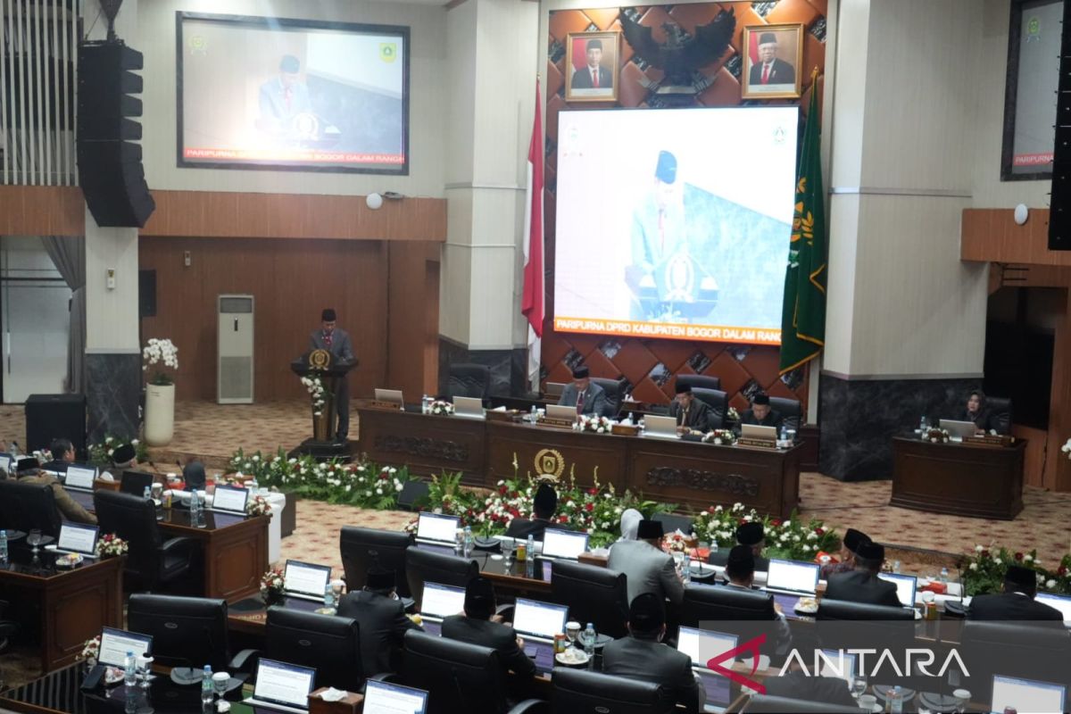 DPRD Bogor sampaikan sejumlah rekomendasi atas LKPj bupati tahun 2023