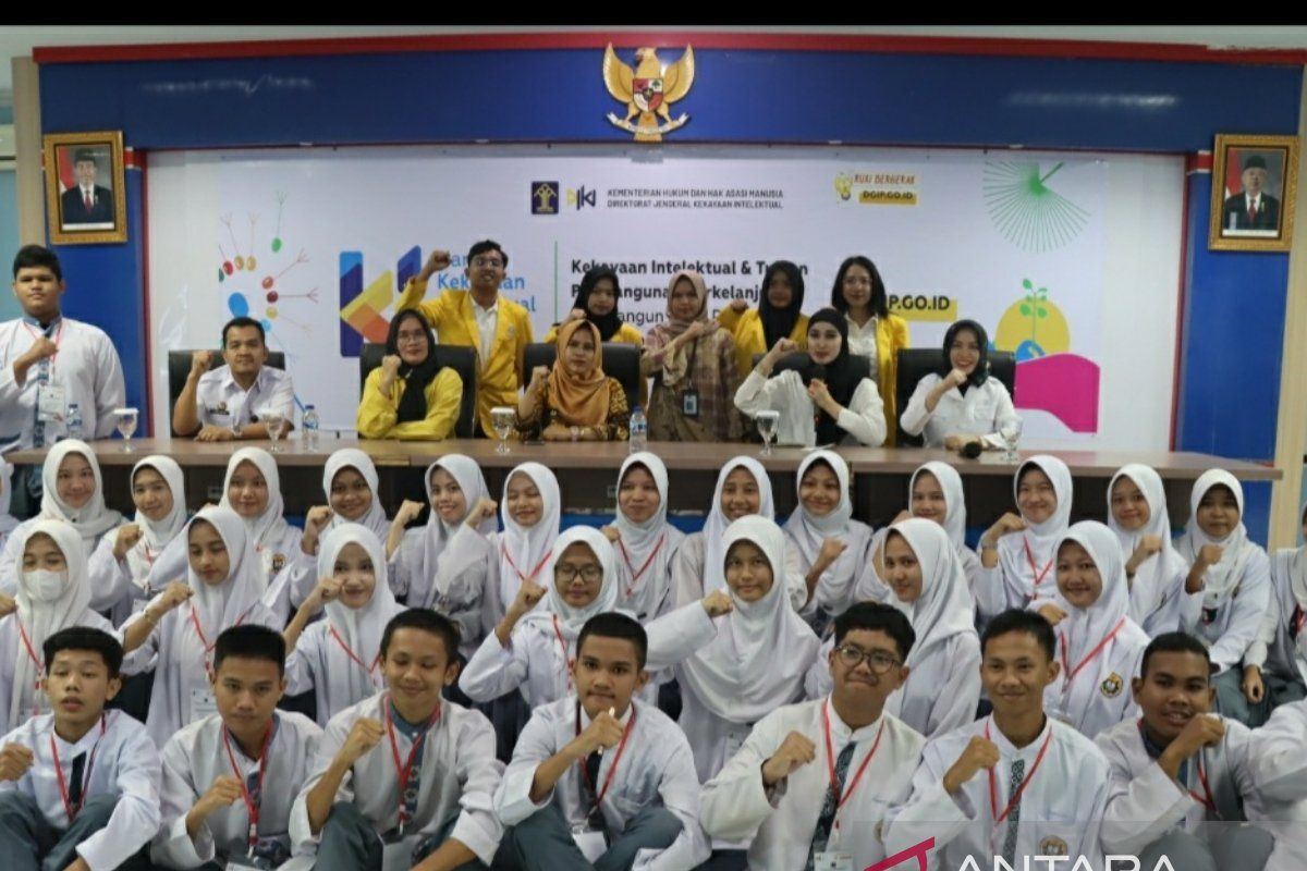 Tim RuKI Kemenkumham Sumsel edukasi kekayaan intelektual ke siswa SMK