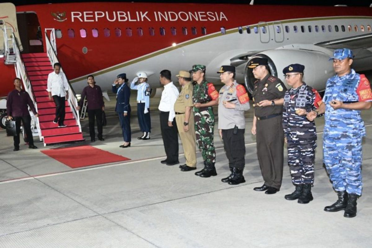 Presiden Jokowi lanjutkan kunker ke NTB usai singgahi Banyuwangi