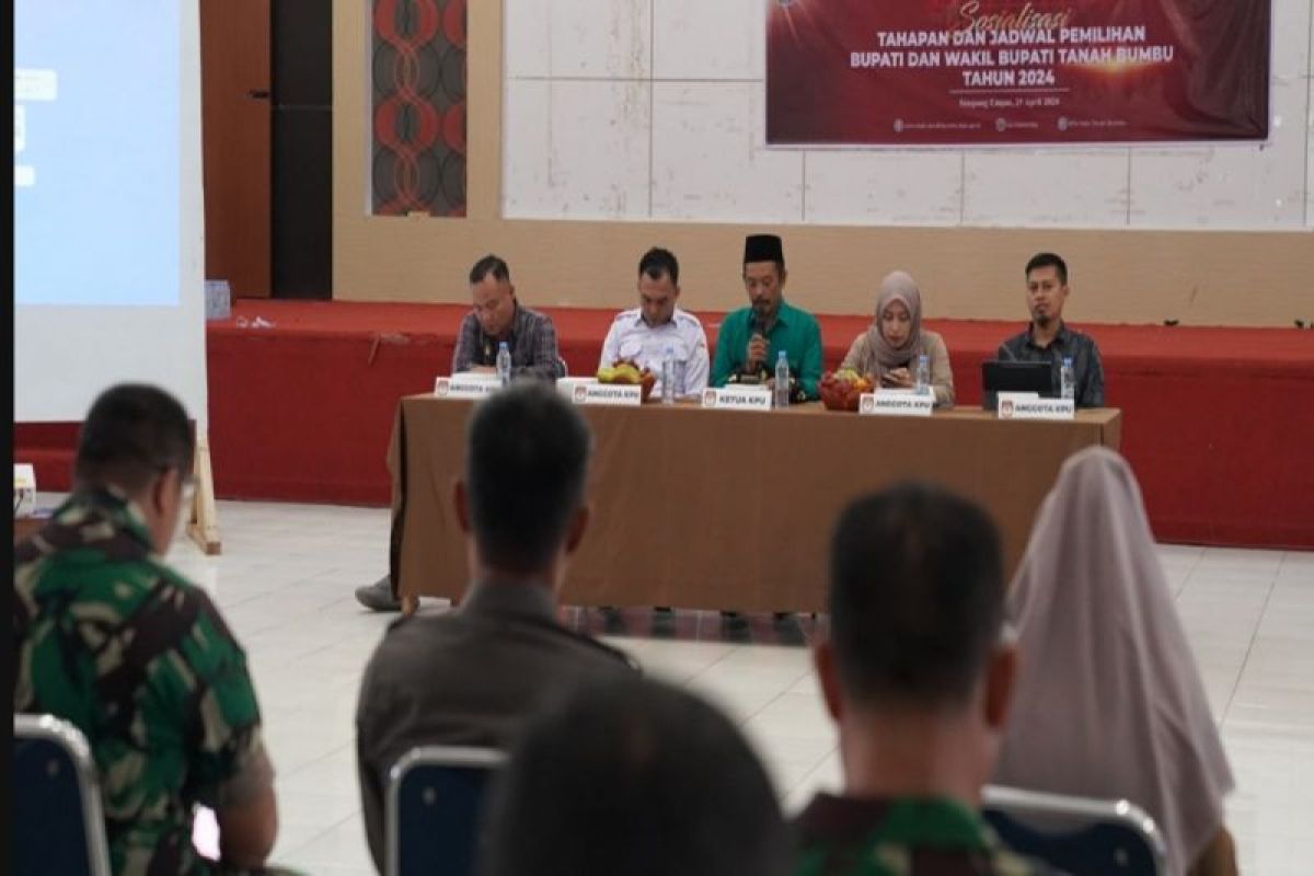 KPU Tanbu sosialisasikan tahapan Pilkada