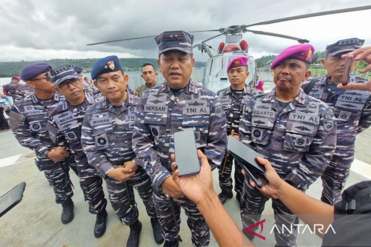 Pangkoarmada III tinjau pelaksanaan Operasi Trisila 2024 di Manokwari