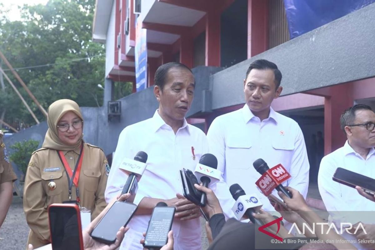 Presiden Jokowi harapkan timnas Indonesia U-23 bisa melaju ke Olimpiade