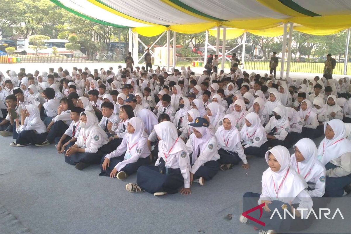 Ratusan pelajar Kabupaten Bekasi turut semarakkan MTQ Jawa Barat