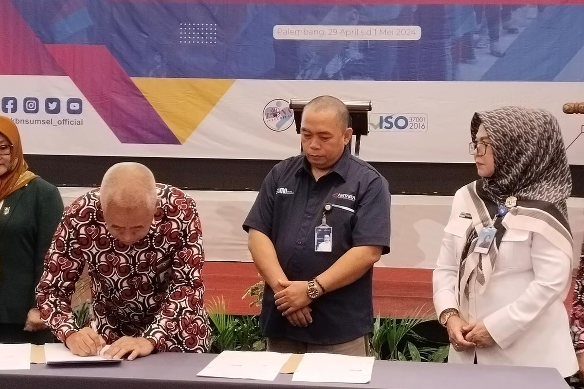 BKKBN dan ANTARA Biro Sumsel jalin kerja sama edukasi program pengentasan stunting