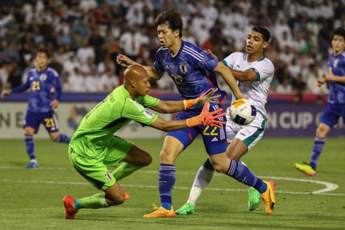 Hasil pertandingan semifinal Piala Asia U-23: Menang 2-0 atas Irak, Jepang ke final