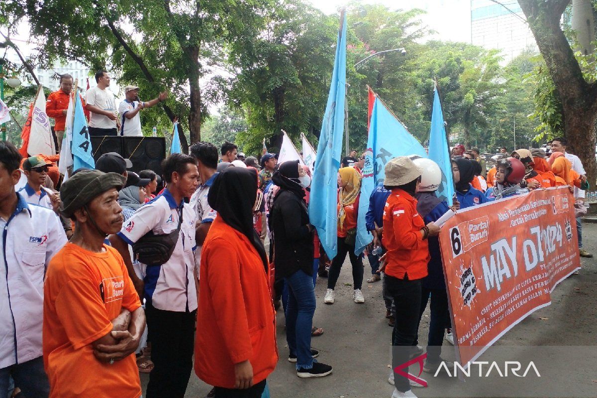 Polda Sumut: 15 titik kegiatan peringatan  Hari Buruh kondusif