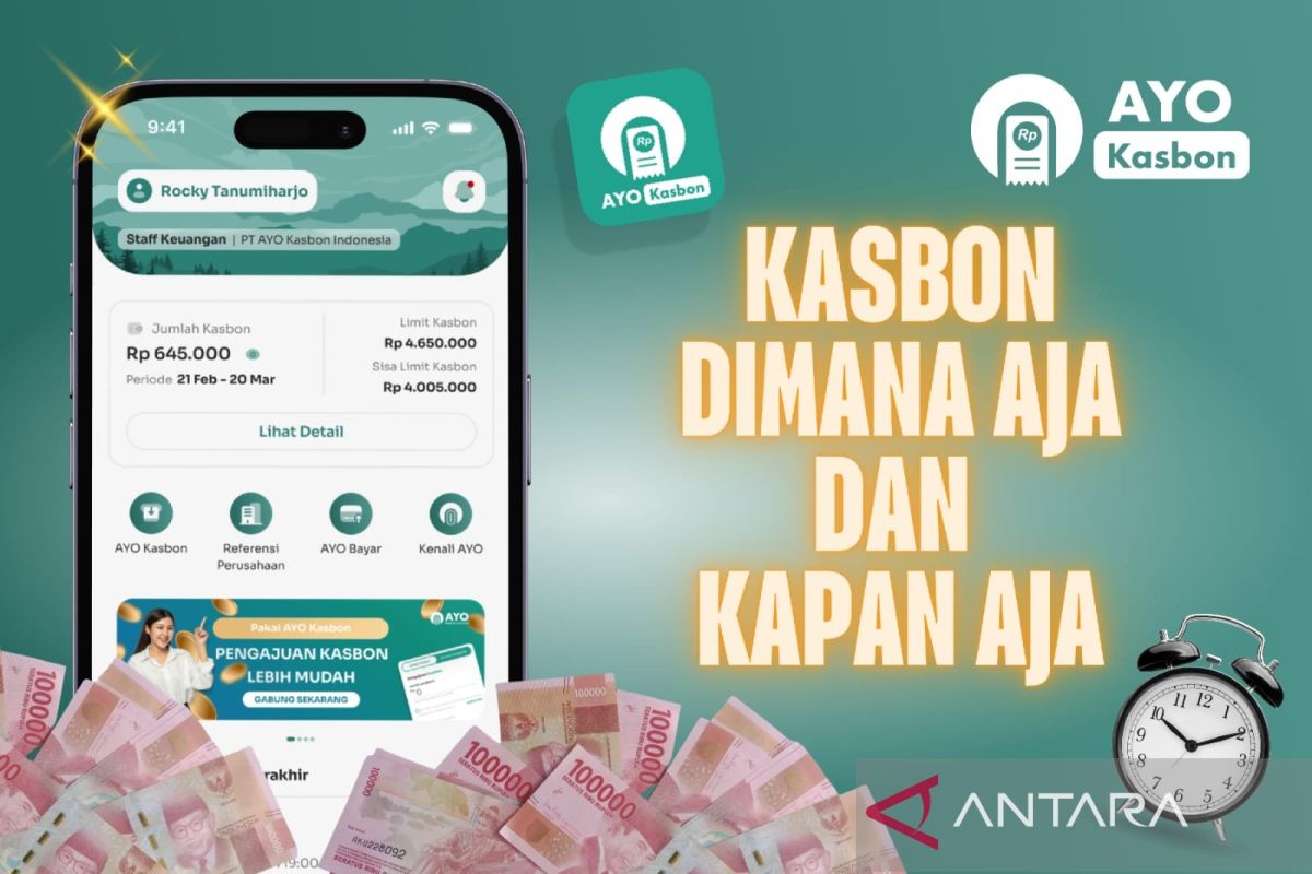 Ayo Kasbon merilis aplikasi permudah karyawan ambil gaji lebih awal