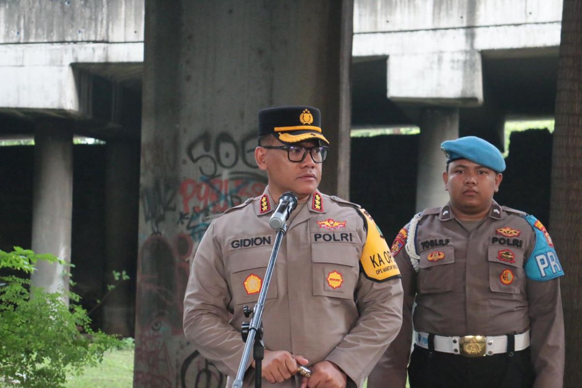 Polisi turunkan 637 personel gabungan kawal aksi buruh