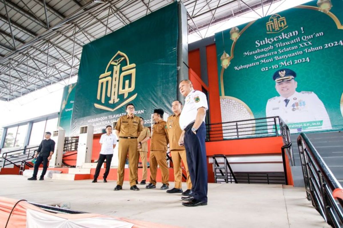 Pembukaan MTQ XXX Sumsel di Sekayu akan dihadiri lima qori internasional