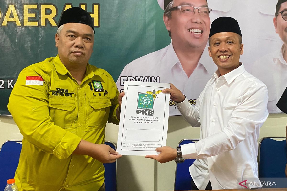 Pengurus MUI Bogor Gus Udin daftar jadi calon bupati ke PKB