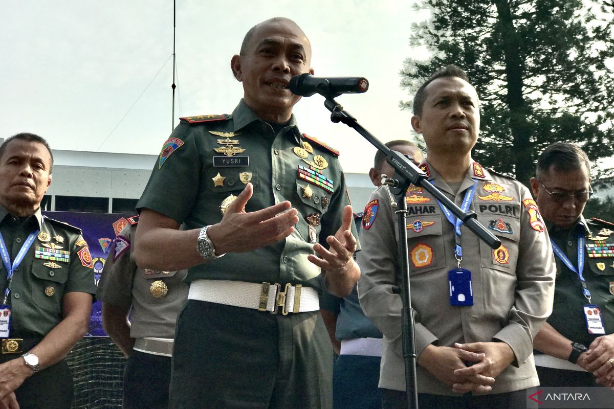 Rakornas Puspom TNI-Polri  soroti pelat dinas sampai pencegahan bentrok