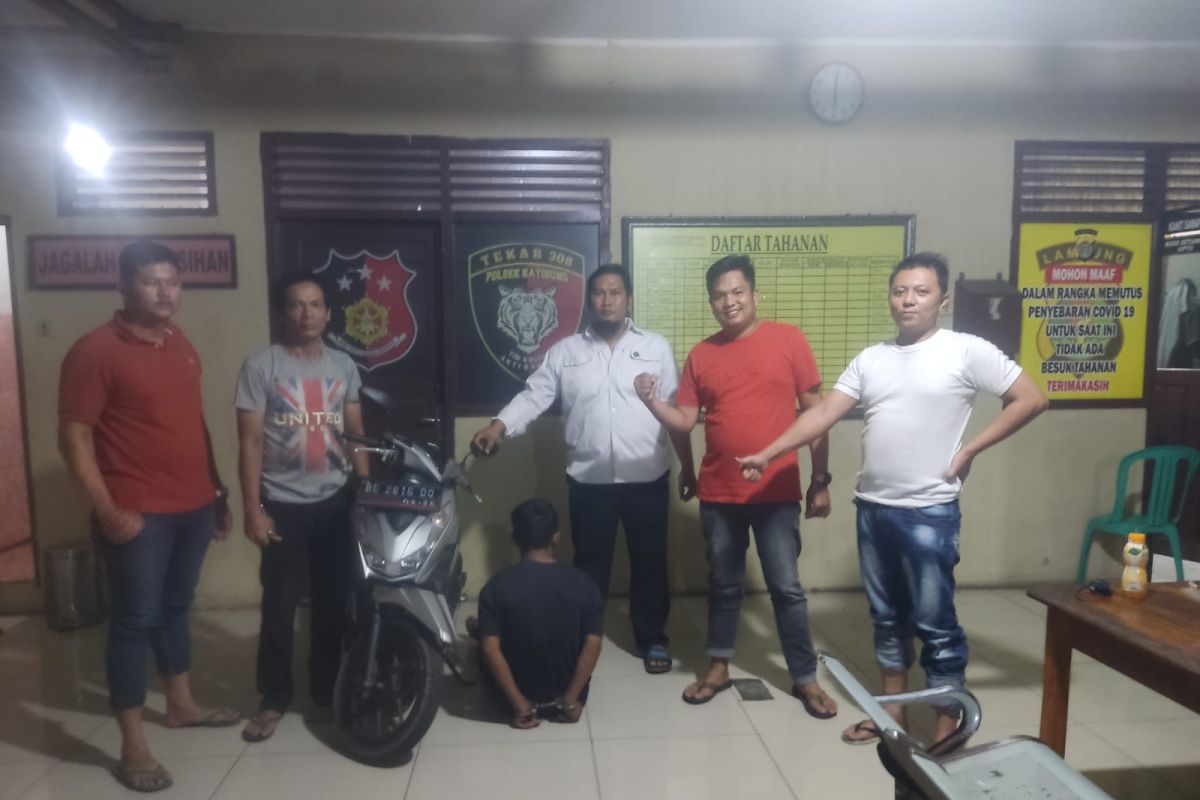 Polisi tangkap pria pelaku rampas motor pelajar SMP di Lampung Selatan