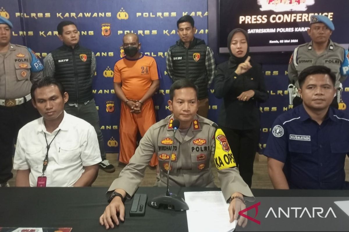 Polres Karawang: Pelaku bunuh korban karena dipicu rasa sakit hati