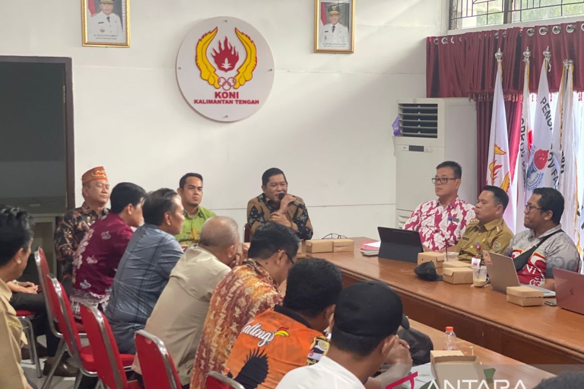 KONI Kalteng siapkan pelatprov jelang PON XXI Aceh-Sumut