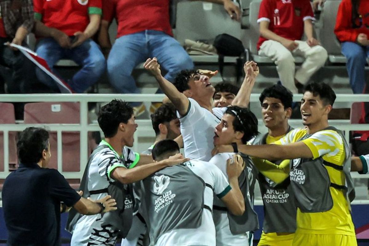 Timnas Indonesia U-23 kalah 1-2 dari Irak