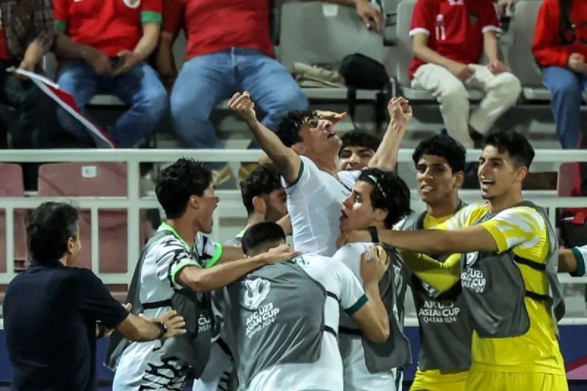 Kepastian tiket olimpiade tertunda, Indonesia U-23 kalah 1-2 dari Irak
