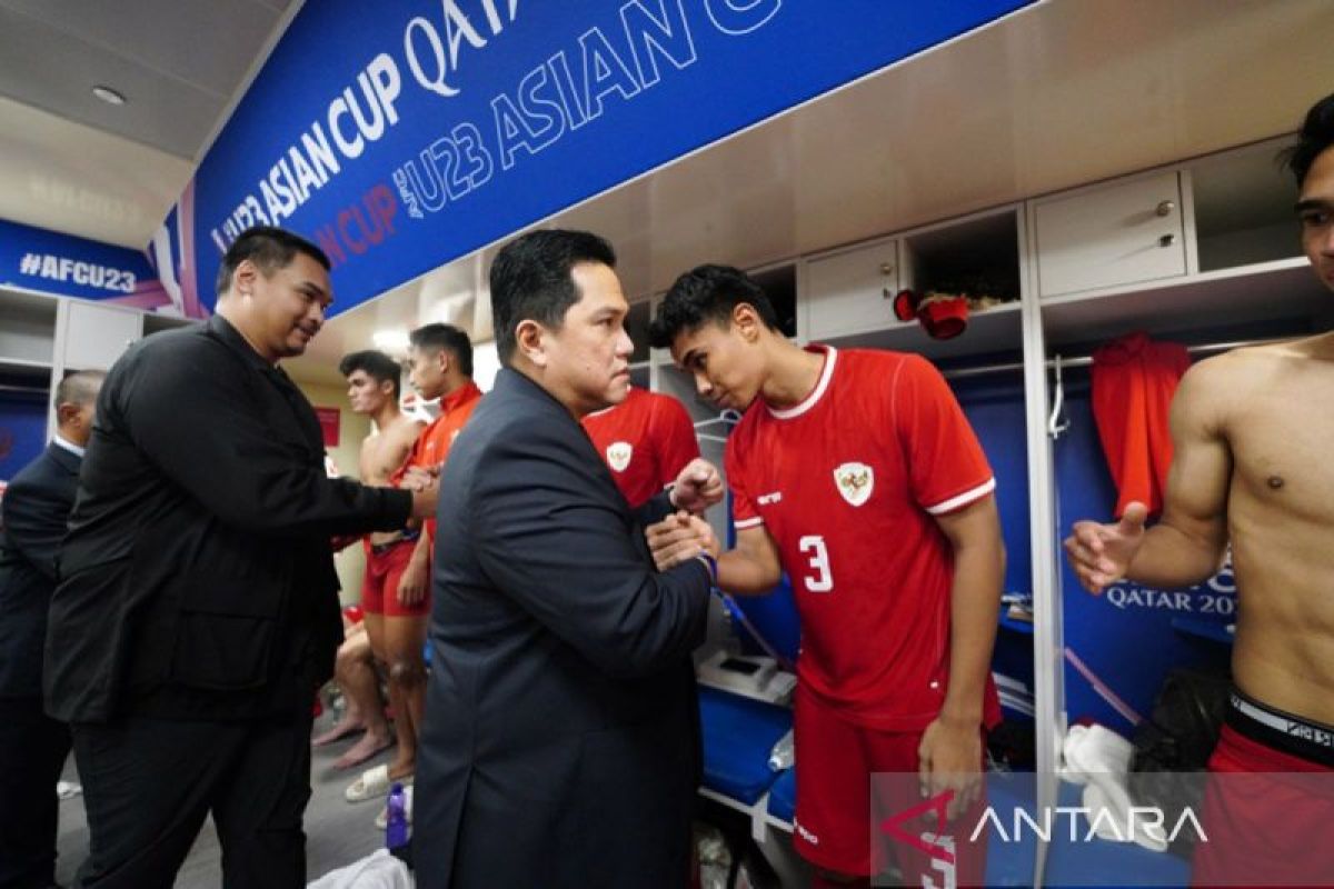 Erick: Generasi emas sepak bola Indonesia telah lahir