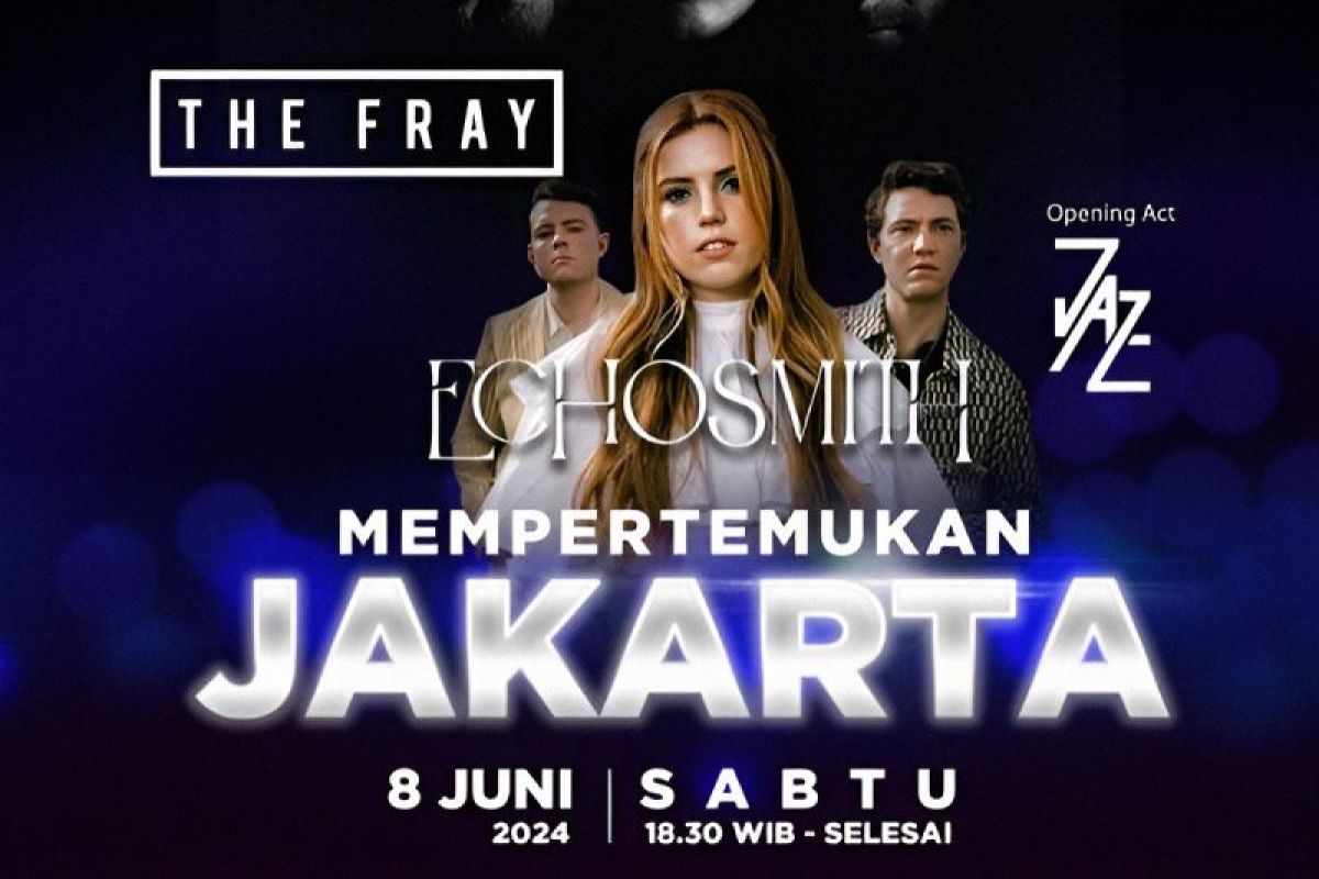 Echosmith dan The Fray akan tampil di gelaran konser Playboox 2024