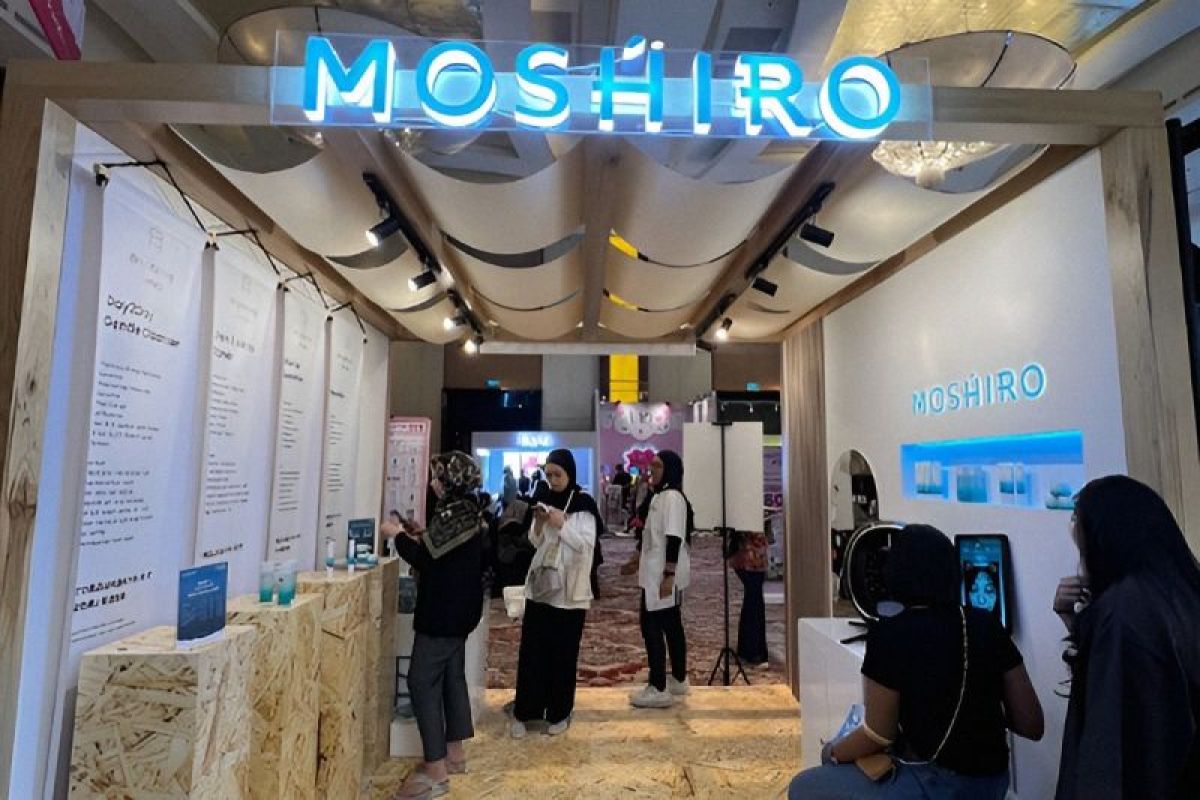 Produk perawatan kulit Moshiro dihadirkan di BeautyFest 2024