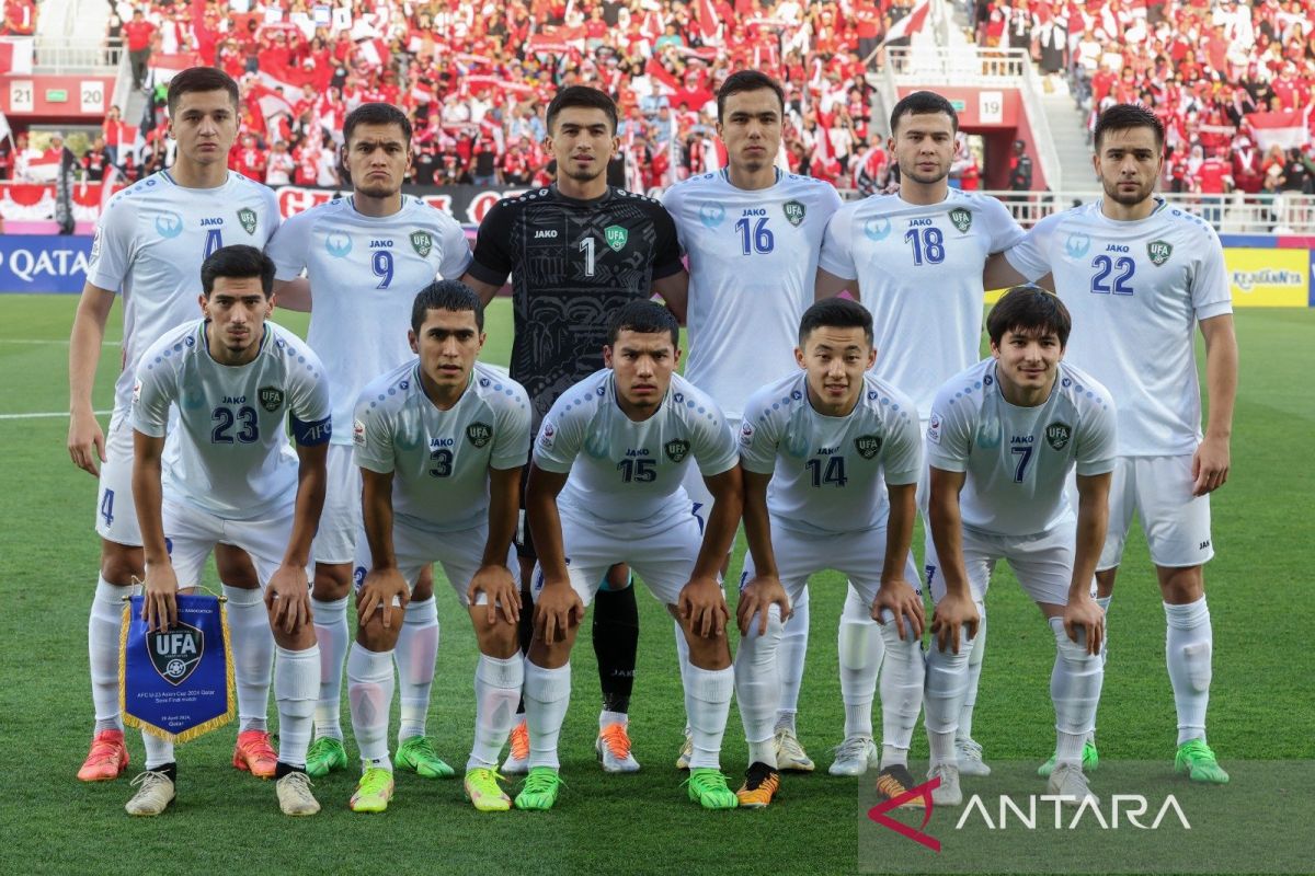 Final Piala Asia U-23: Kehilangan tiga pilar penting, Kapadze tetap optimistis Uzbekistan juara