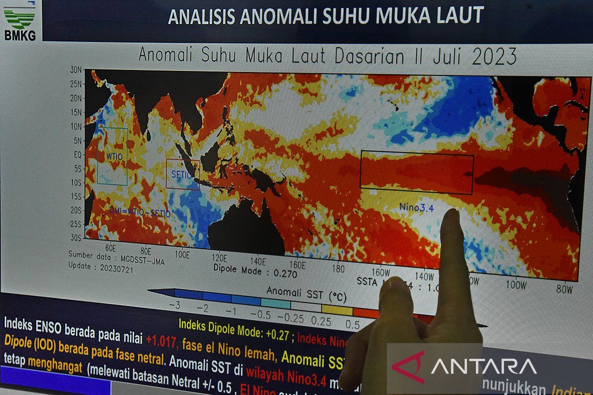 BRIN ingatkan dampak peningkatan suhu terhadap sektor pertanian