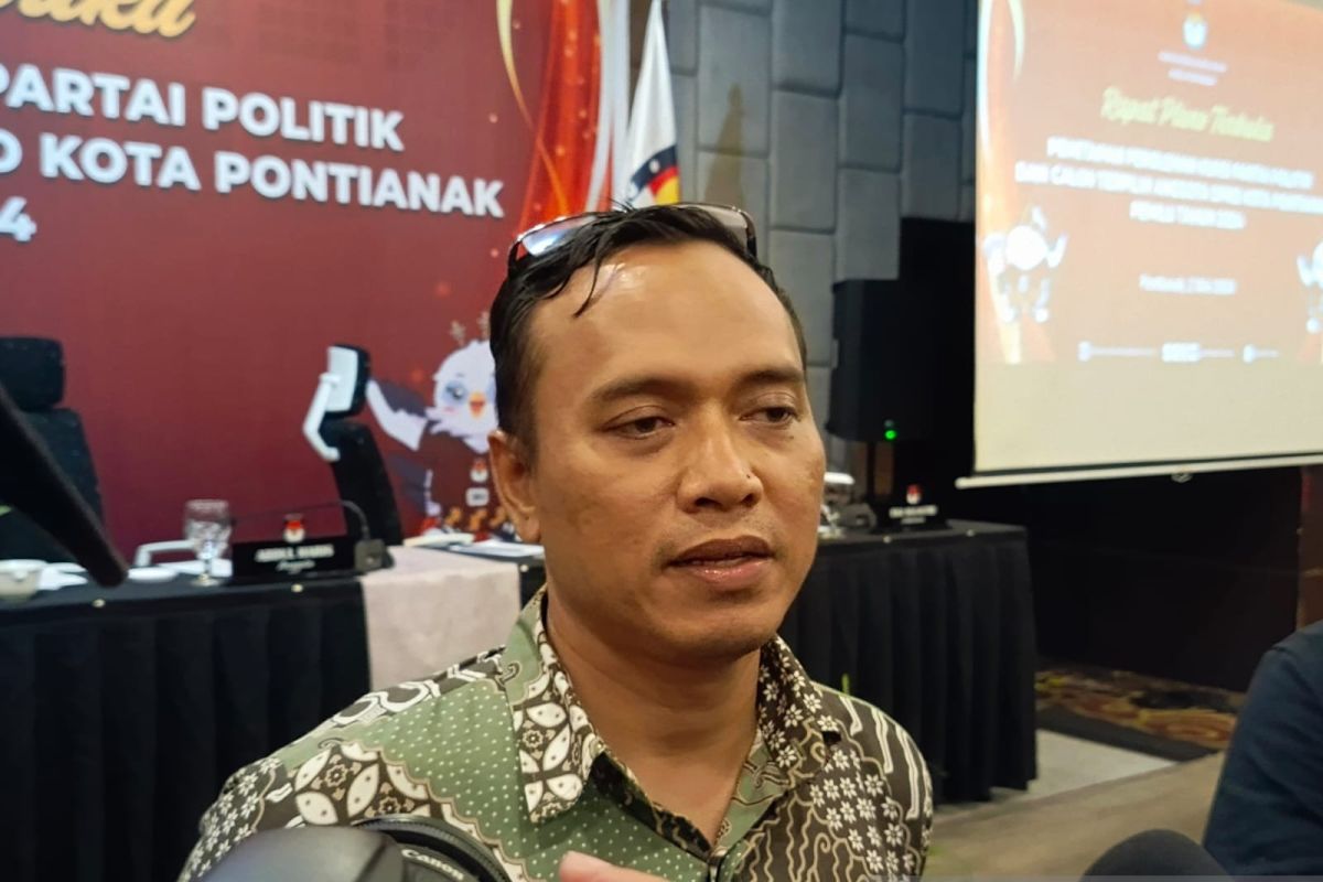 KPU: PDI Perjuangan dan Gerindra unggul perolehan kursi DPRD Pontianak