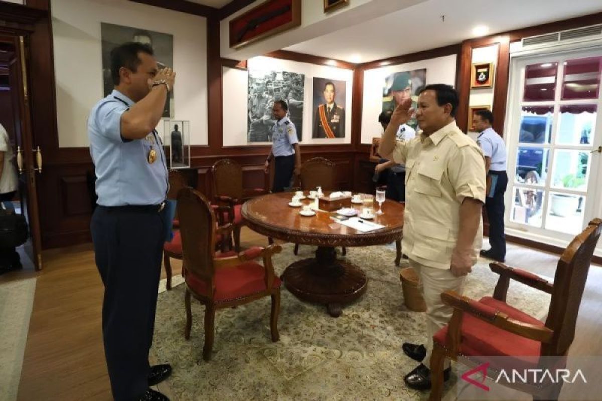 KSAU dan Prabowo Subianto bahas hal penguatan pertahanan udara