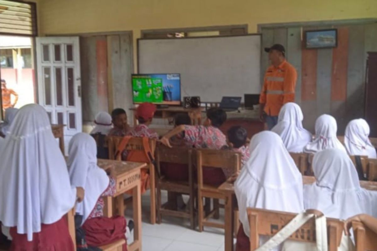 NHM  intensif bangun sekolah tangguh bencana di Halmahera