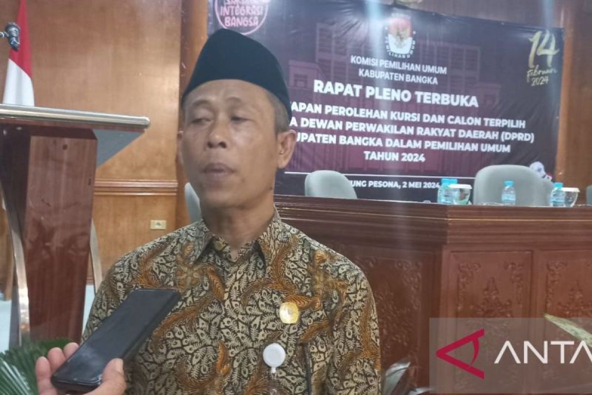 KPU Bangka pastikan tidak ada perubahan perolehan jumlah kursi legislatif