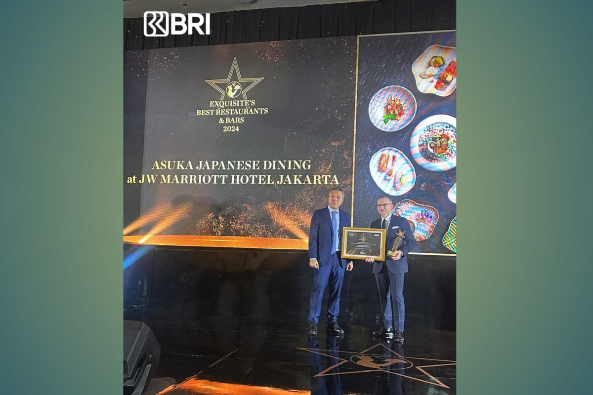 Dukung Merchant Kuliner Indonesia, BRI Berpartisipasi Dalam Penghargaan Exquisite’s Best Restaurants & Bars 2024
