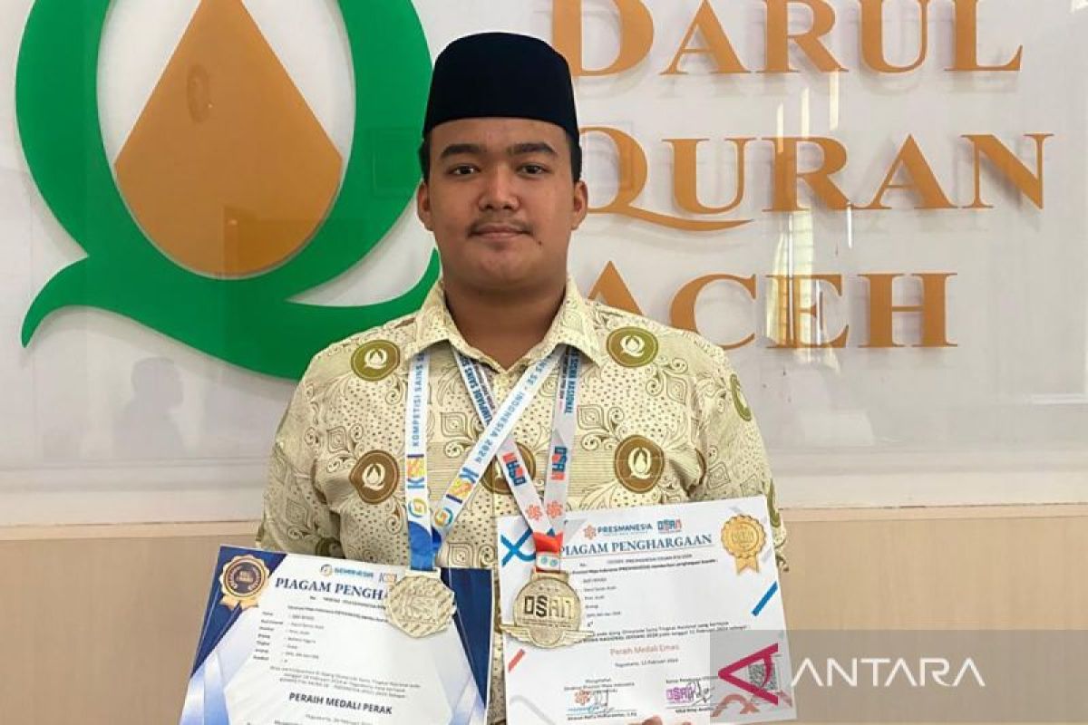 Santri DQA raih medali emas dan perak Olimpiade Sains