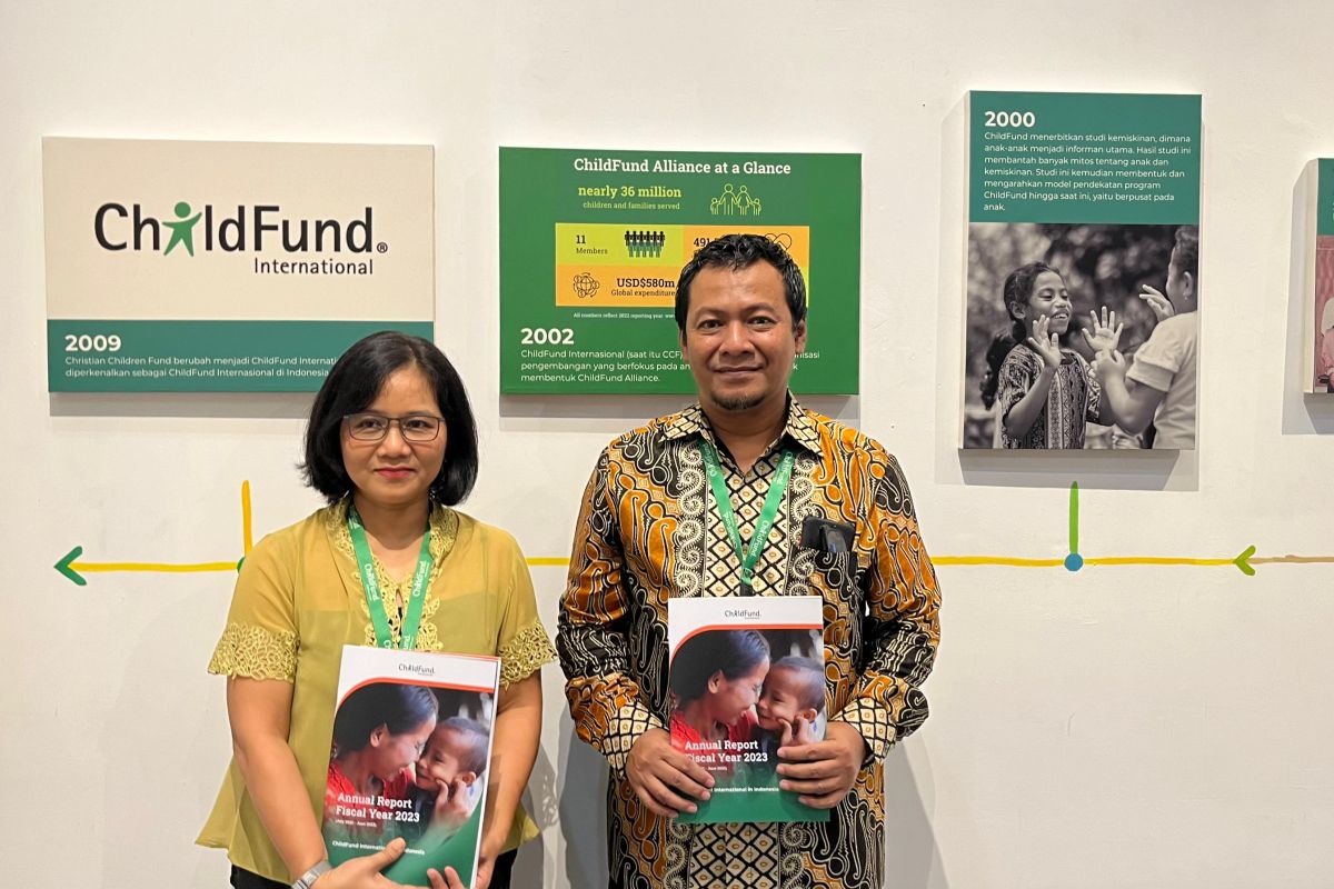 Childfund International mengadakan pameran di Indonesia di TIM